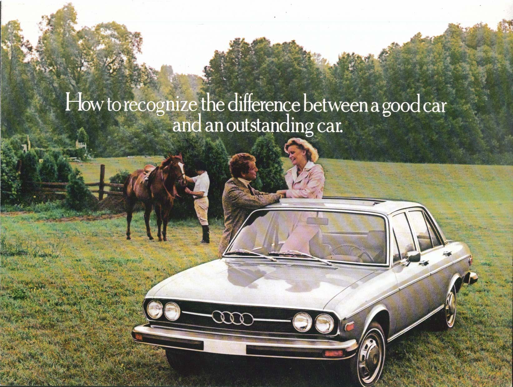 1976 Audi 100LS sales brochure