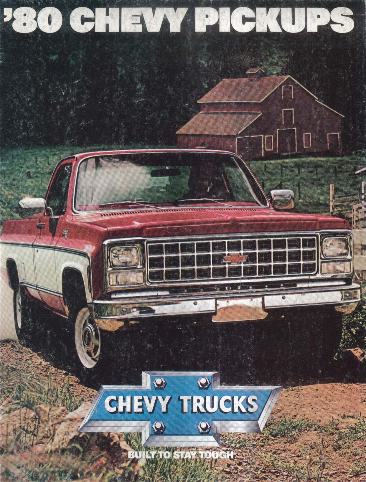 1980 Chevrolet Pickup sales brochure: Fleetside Stepside C10