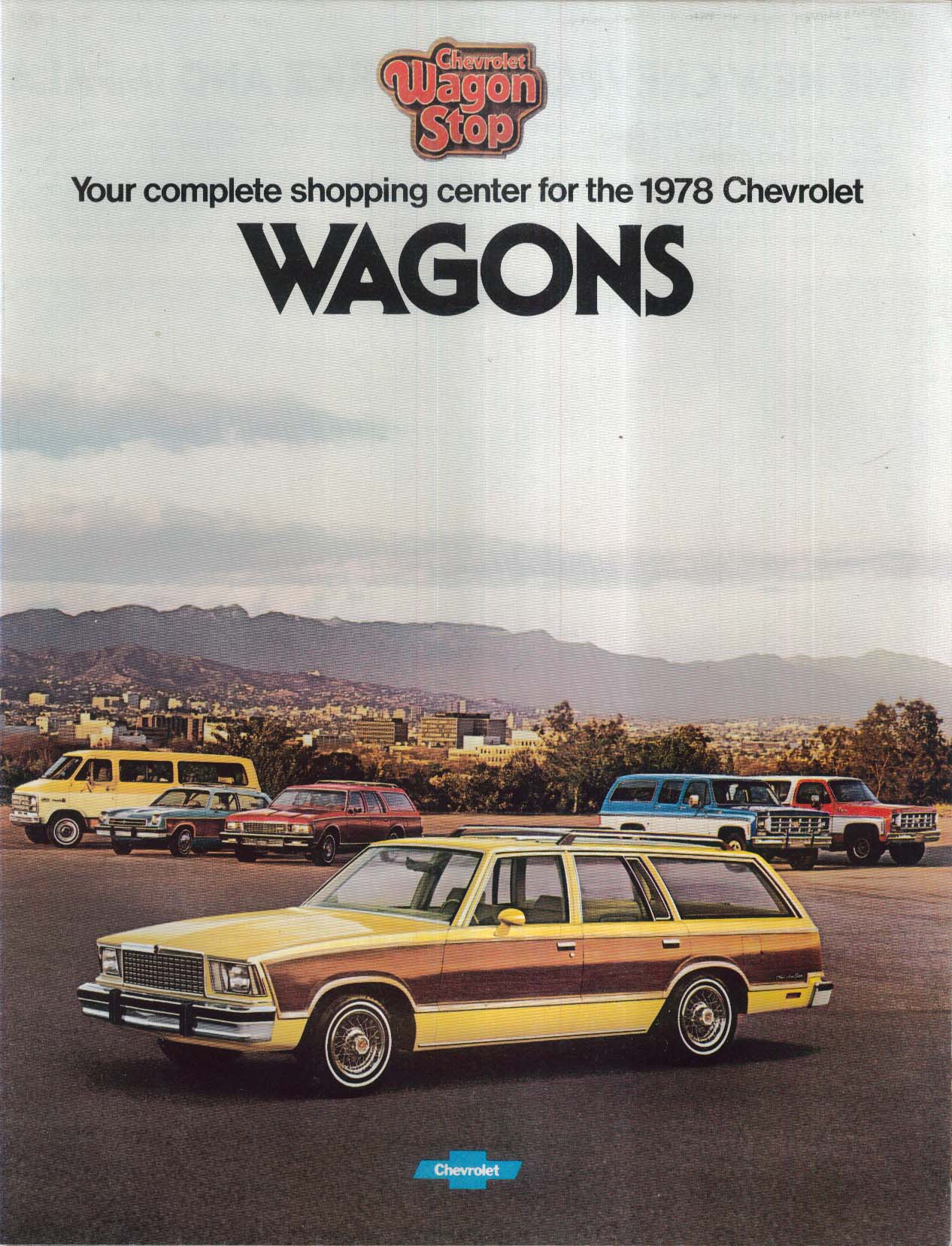 1978 Chevrolet Wagons sales brochure: Caprice Impala Malibu Monza ...