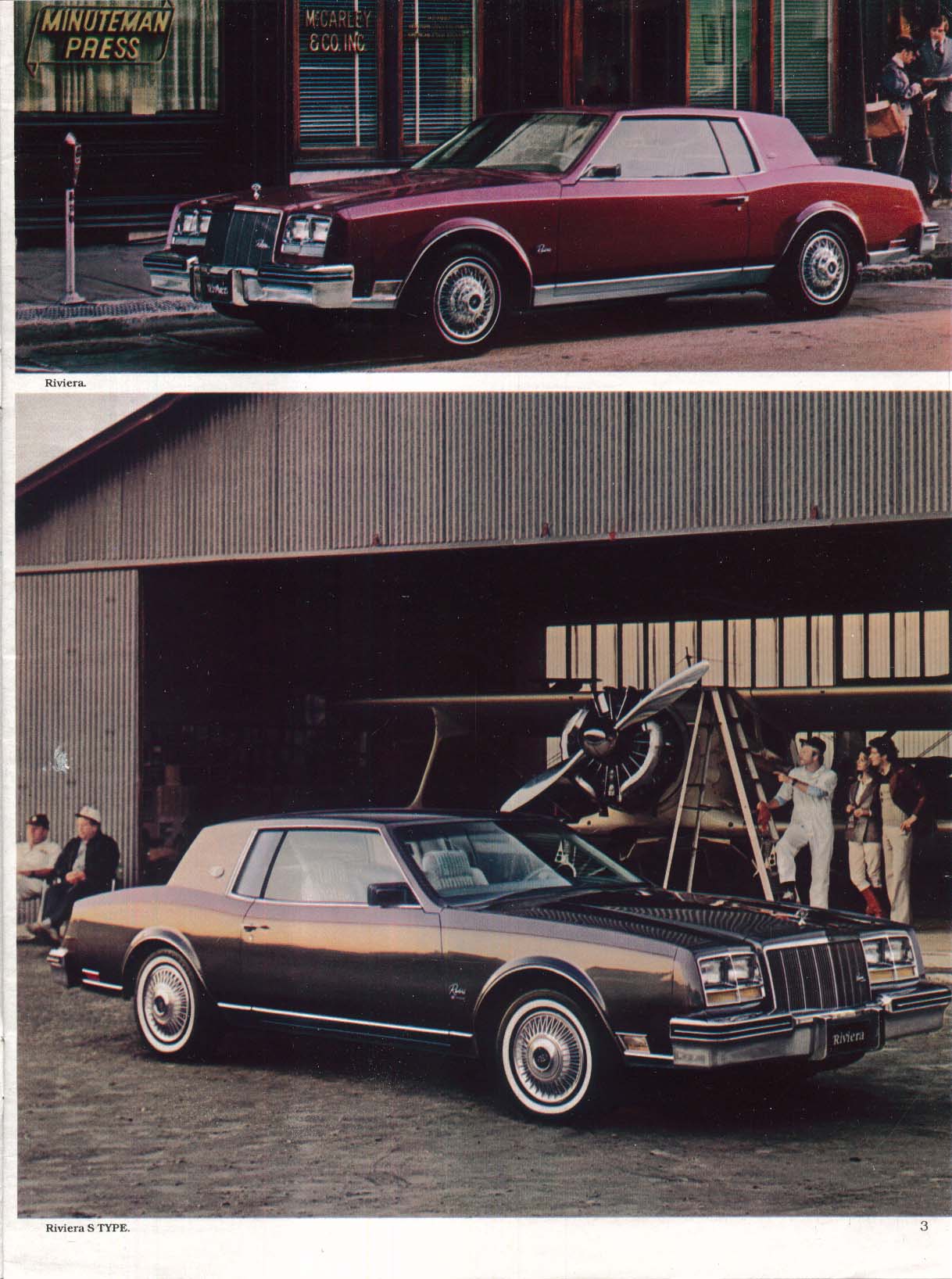 1980 Buick full-line catalog Riviera Electra Skyhawk LeSabre Skylark ...