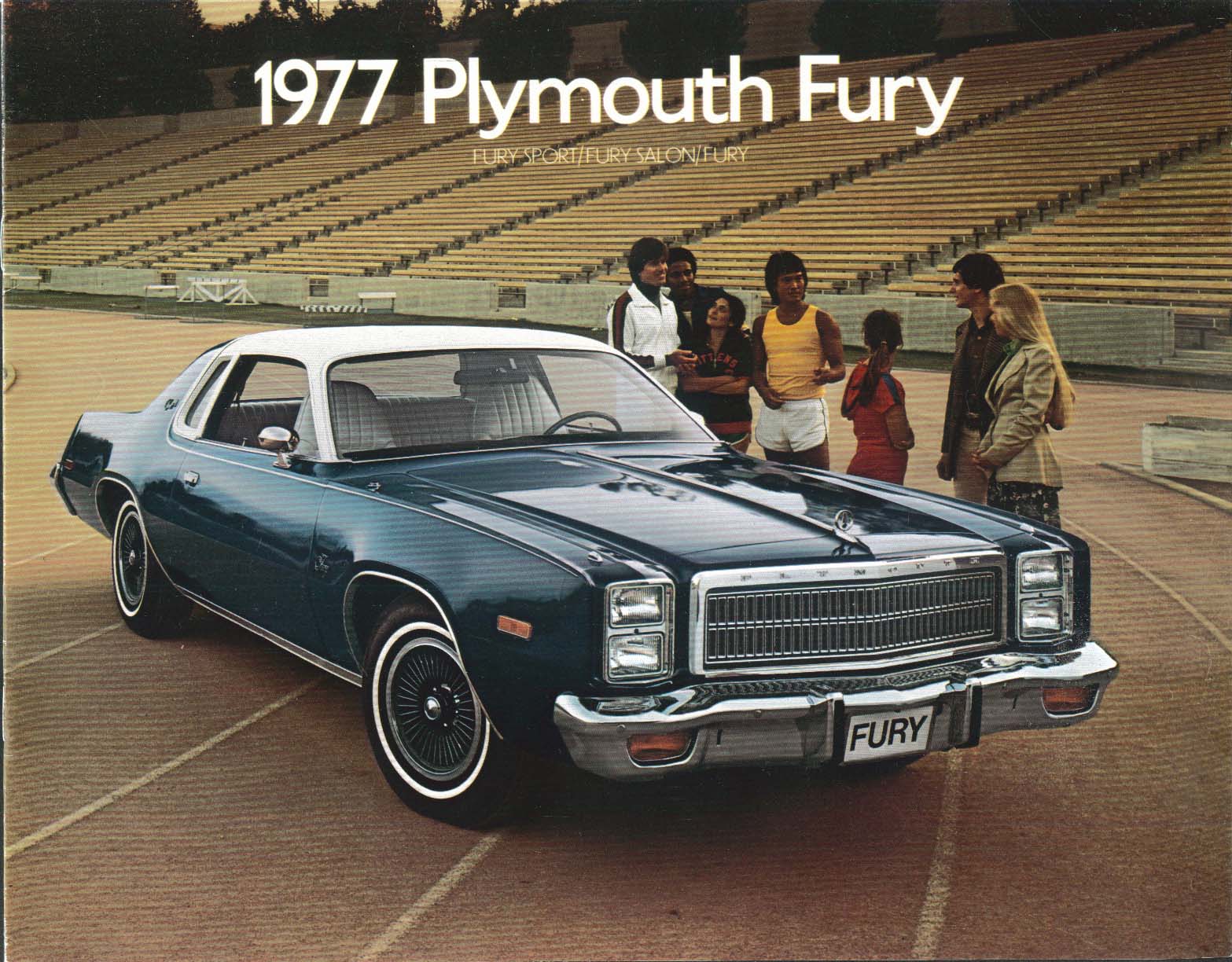 1977 Plymouth Fury Sport Salon sales brochure