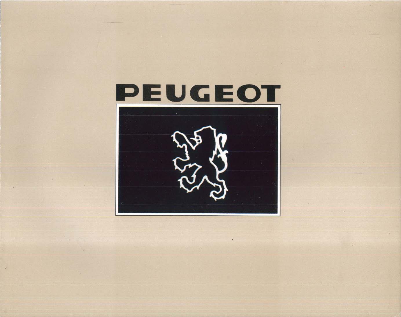 1977 Peugeut 604 & 504 brochure