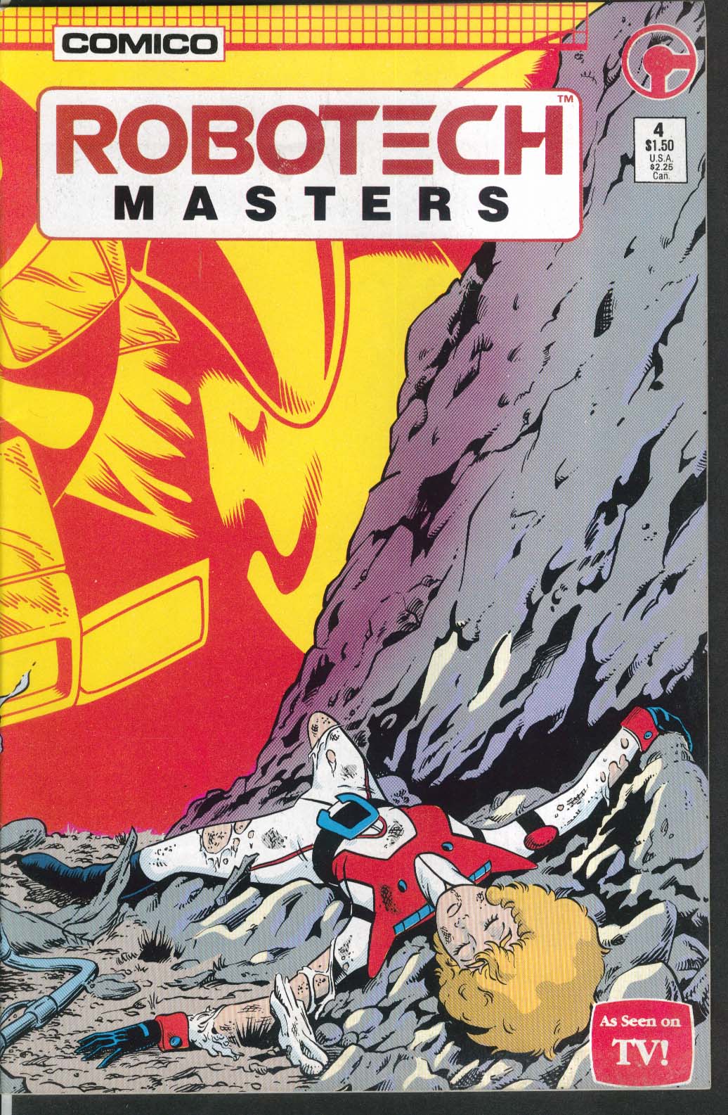 ROBOTECH Masters #4 Comico comic book 11 1985