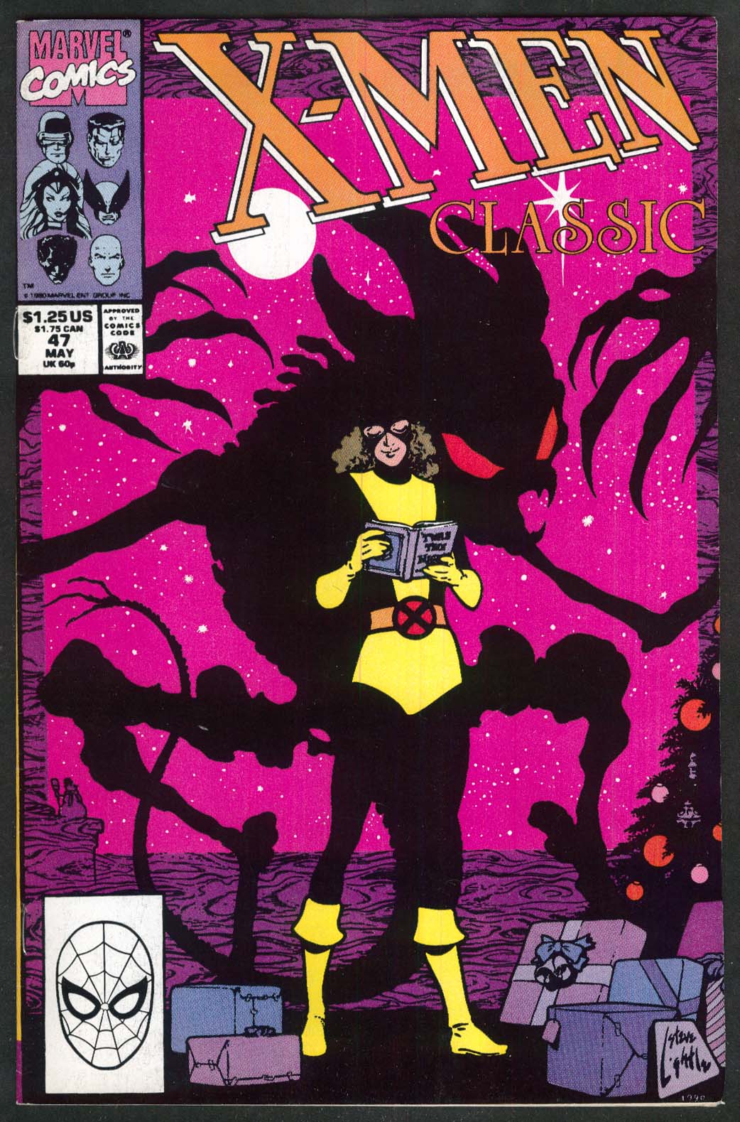 X-MEN CLASSIC # 47 Marvel comic book 5 1990