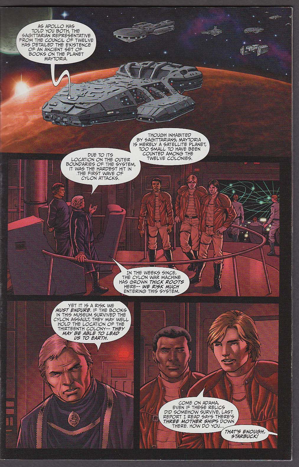 BATTLESTAR GALACTICA #1 Dynamite comic book 2006 1st Printing