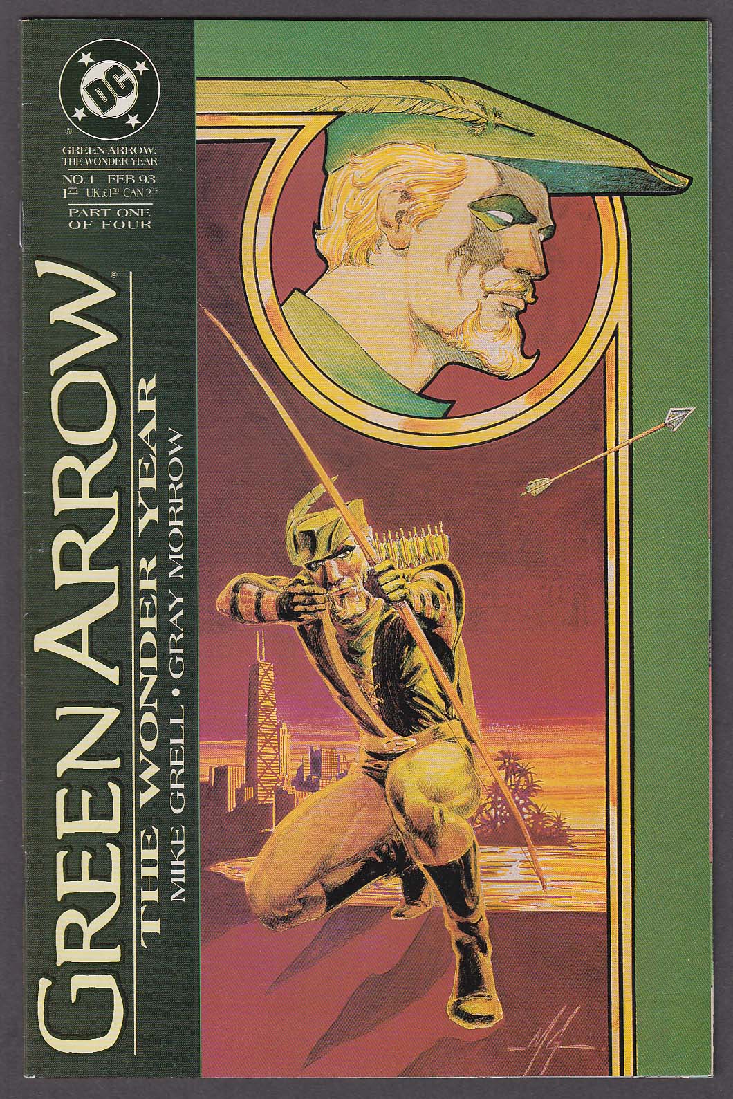 GREEN ARROW: The Wonder Year #1 DC comic book 2 1993