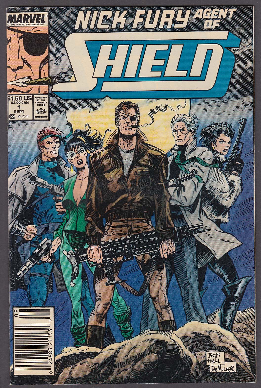 NICK FURY AGENT of SHIELD Vol 2 #1 Marvel comic book 9 1989