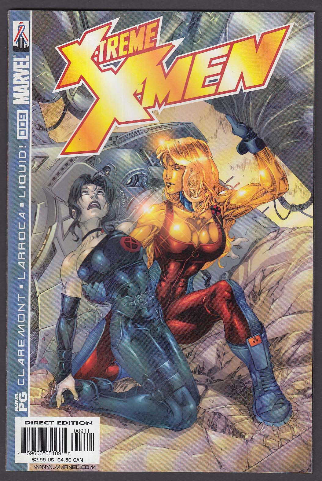 X-TREME X-MEN #9 Marvel comic book 3 2002