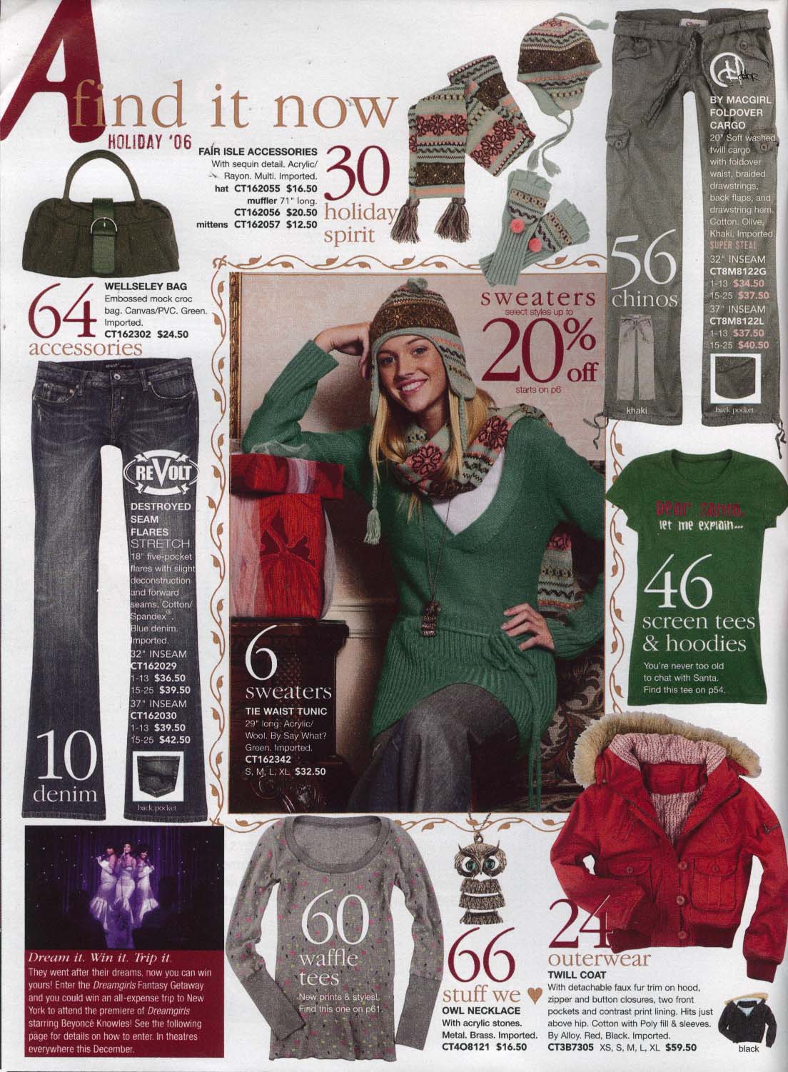 Alloy Holiday 2006 Clothing & Fashion Catalog