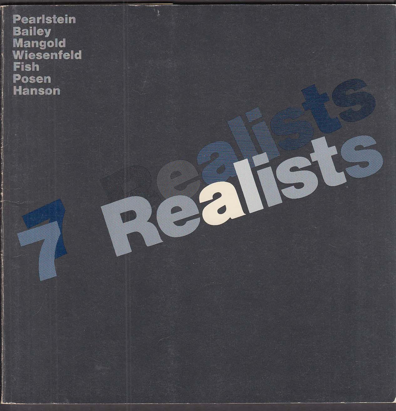 7 Realists exhibition catalog Yale Art Gallery New Haven CT 1974