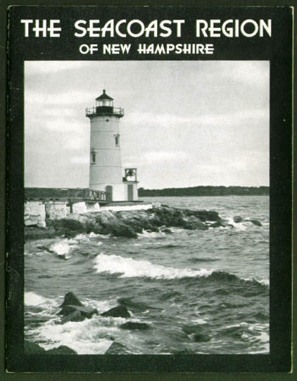 Seacoast Region of New Hampshire Tourist booklet 1930s