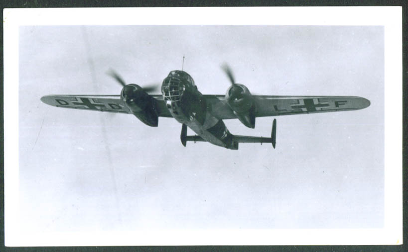 Dornier Do 217E-1 2-engine bomber photograph 1930s