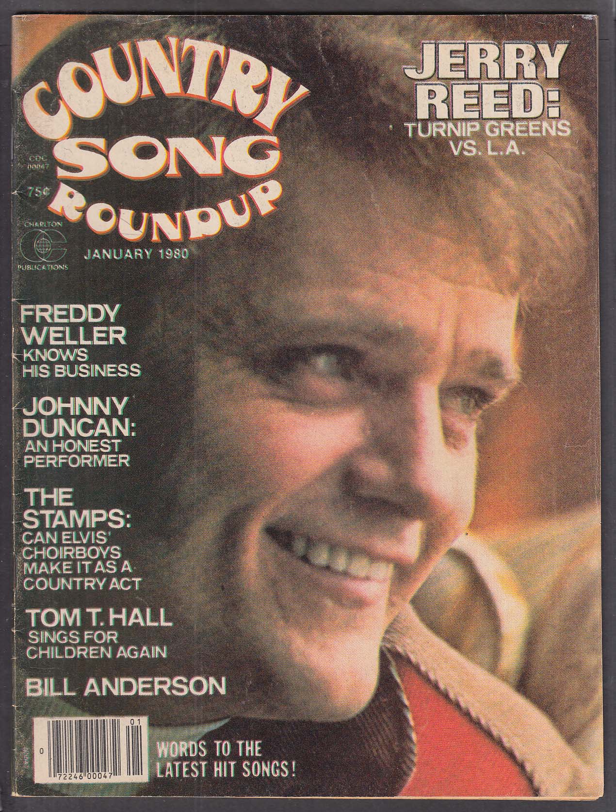 COUNTRY SONG ROUNDUP Jerry Reed Tom T Hall Freddy Weller Johnny Duncan ...