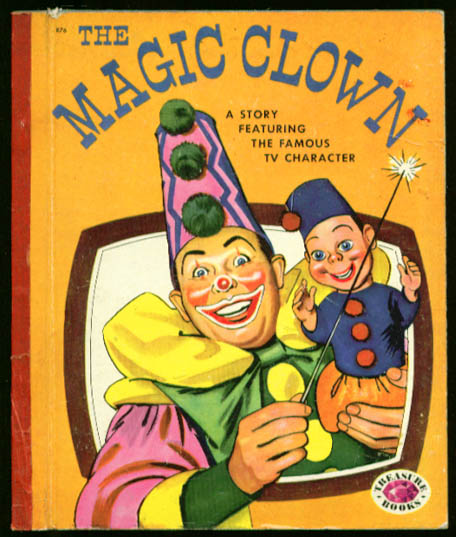 The Magic Clown TV tie-in Treasure Book 1954