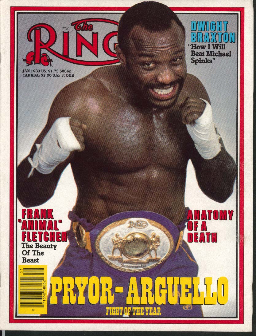 THE RING Dwight Braxton Fletcher Pryor Arguello 1 1983