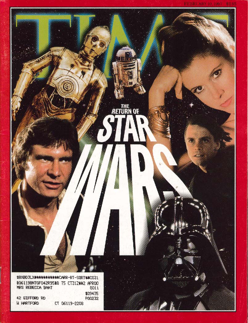 TIME Star Wars Timothy McVeigh America Online 2/10 1997