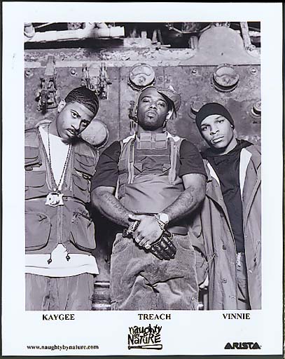 Naughty By Nature Nature's Fury Press Kit w/ 8x10 1999