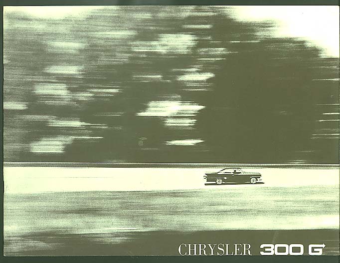 1961 Chrysler 300 G sales brochure  