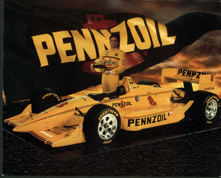 Gil de Ferran Pennzoil Special Hall Racing Indycar print 1995