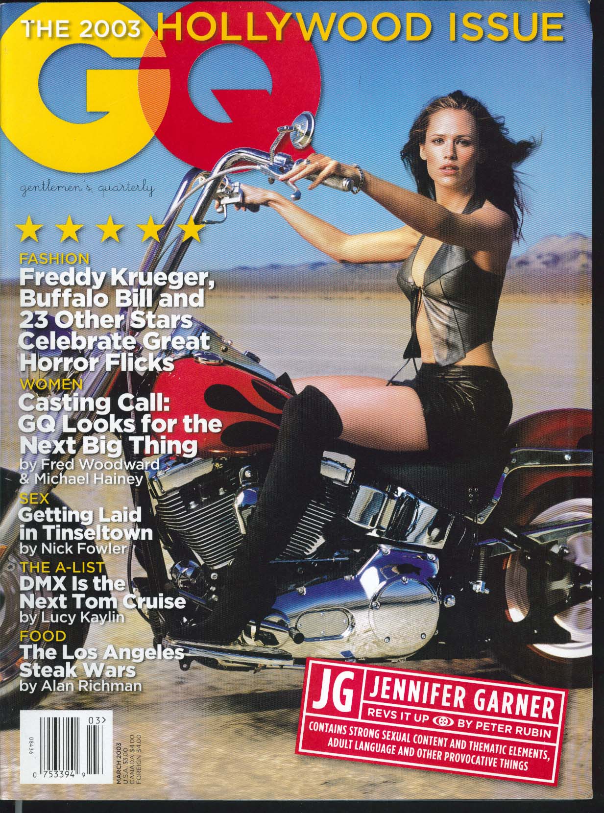 GQ Jennifer Garner DMX Brett Ratner George Hamilton David Arquette 3 