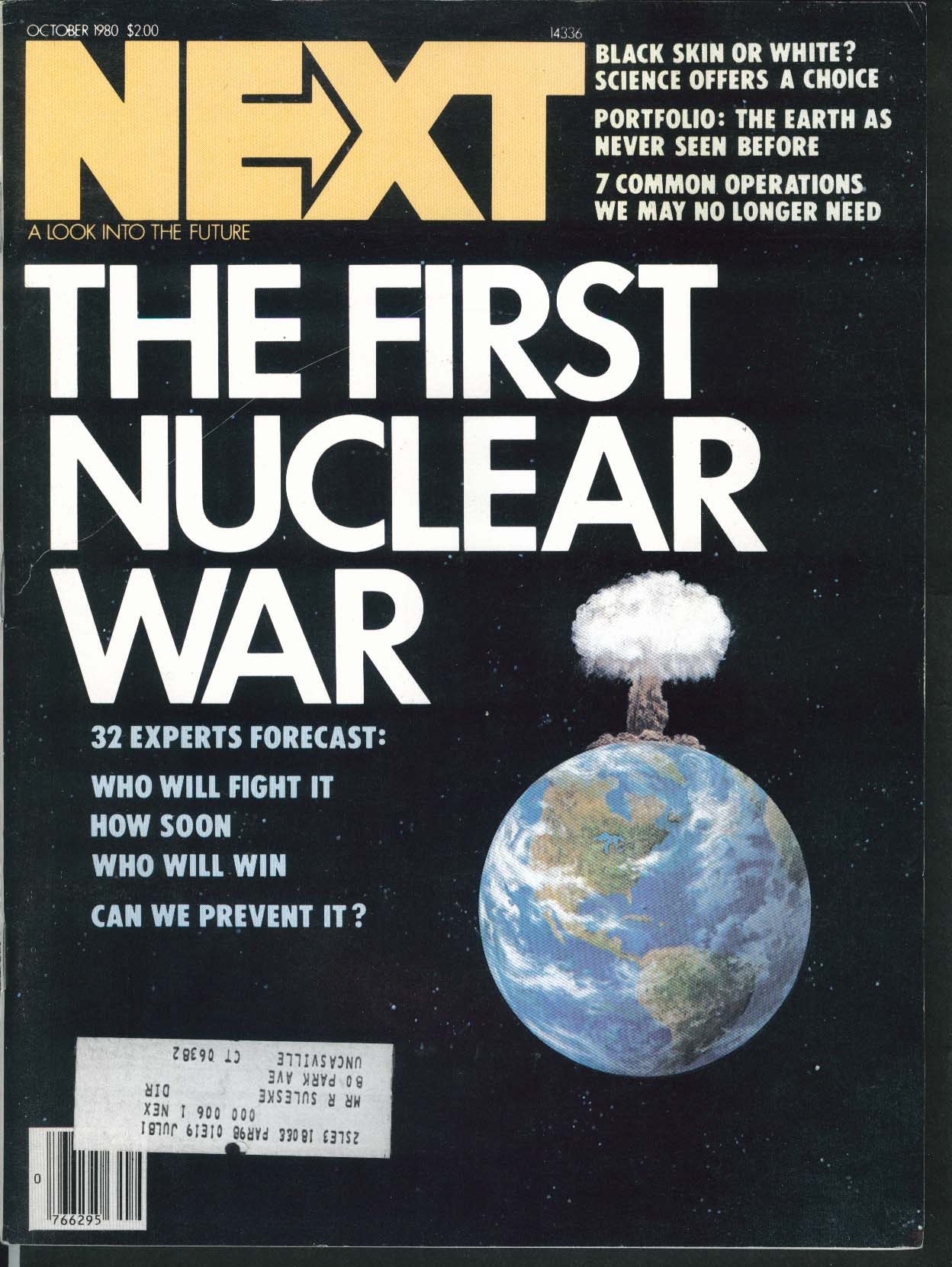 NEXT Nuclear War, Skin Pigmentation, Diesel Gasoline 10 1980