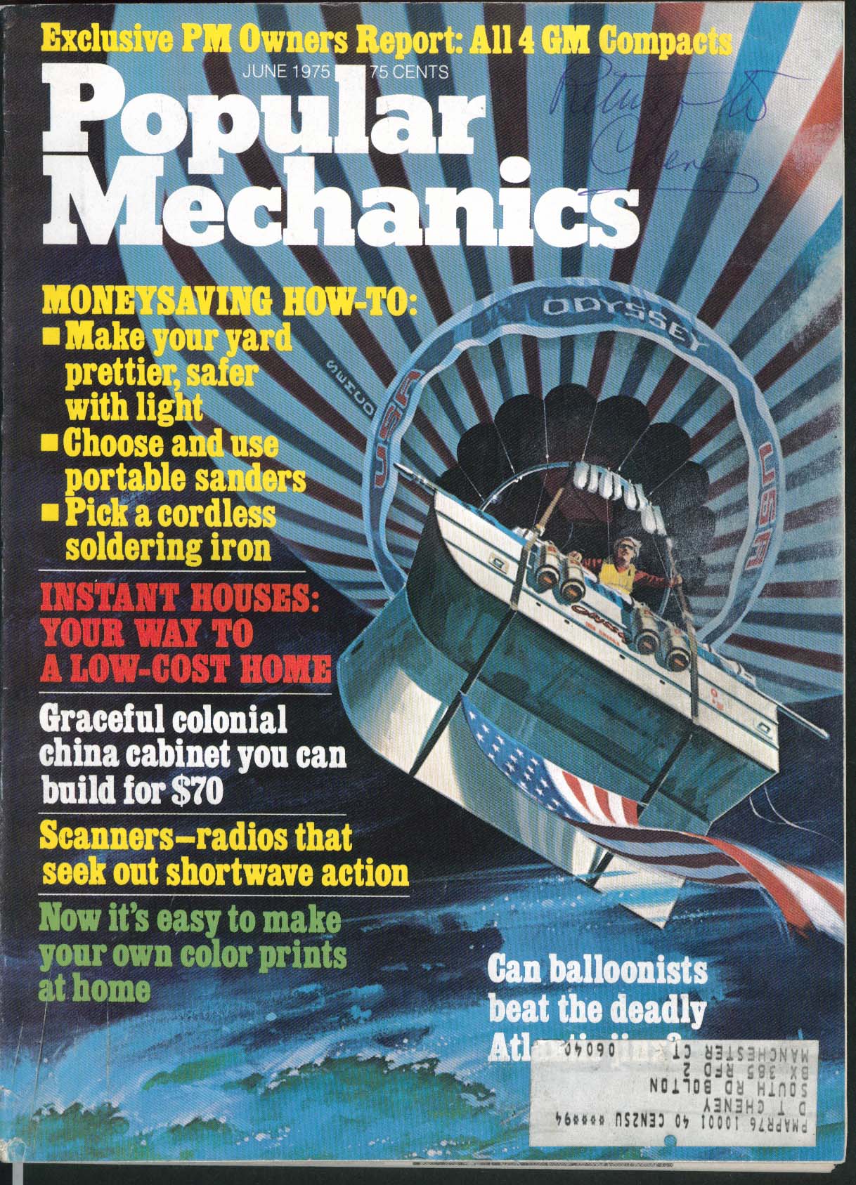 POPULAR MECHANICS Apollo-Soyuz Chevrolet Nova Buick Olds Pontiac ...