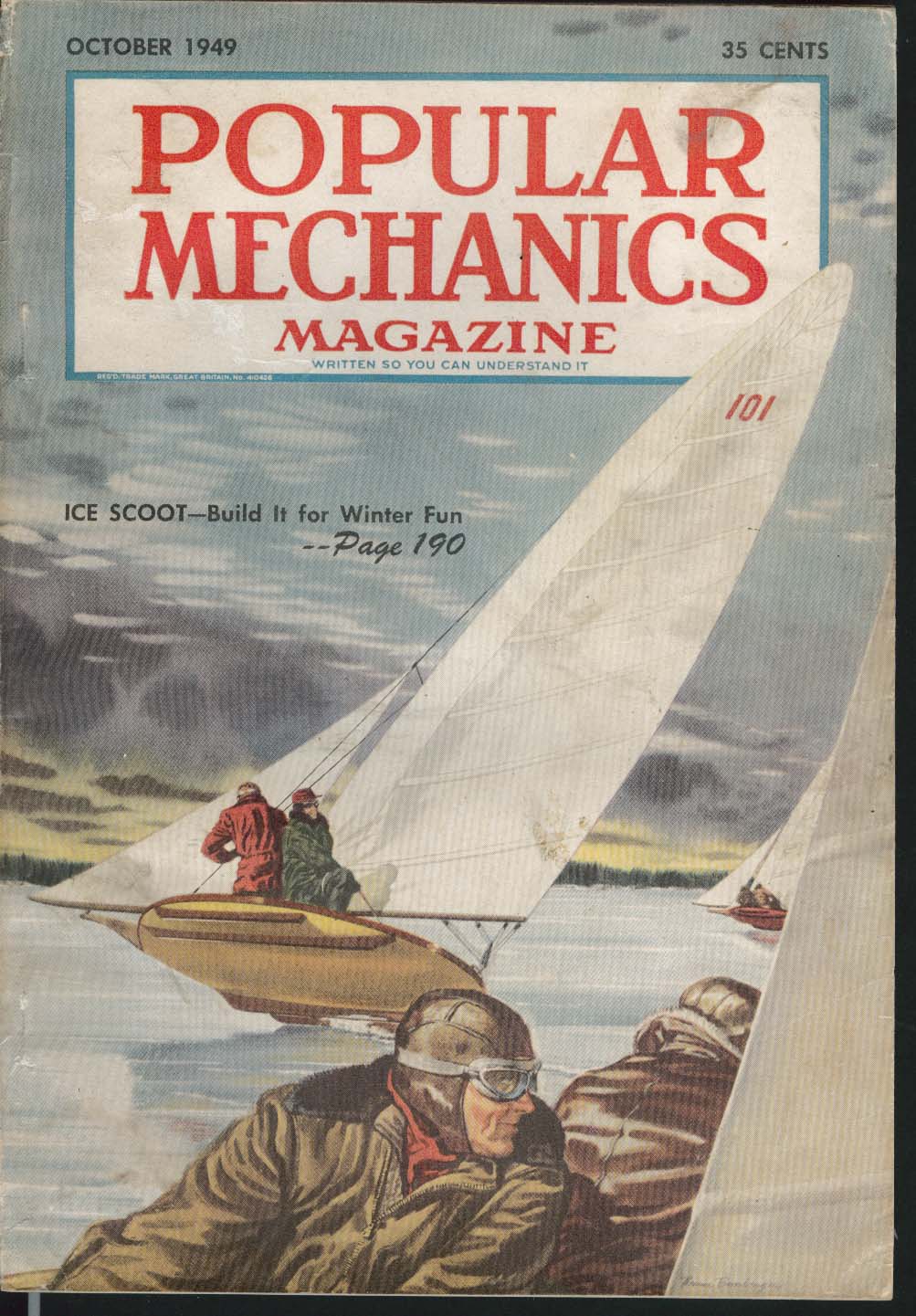 POPULAR MECHANICS Deep-Sea Diving; Philip Hunick; Connie Schwoegler 10 1949