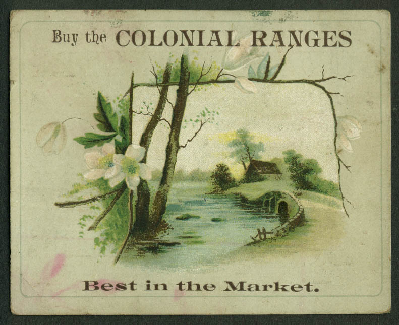 Buy Colonial Ranges Best in the Market trade card 1880s Guy & Fuller ...