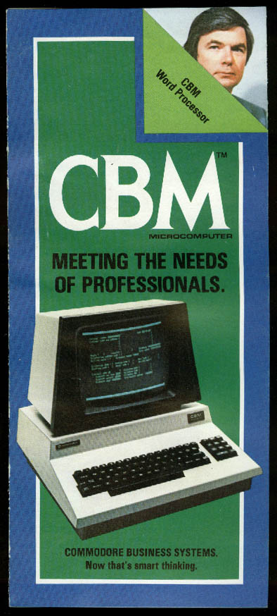 Commodore CBM Word Processor sales folder 1980