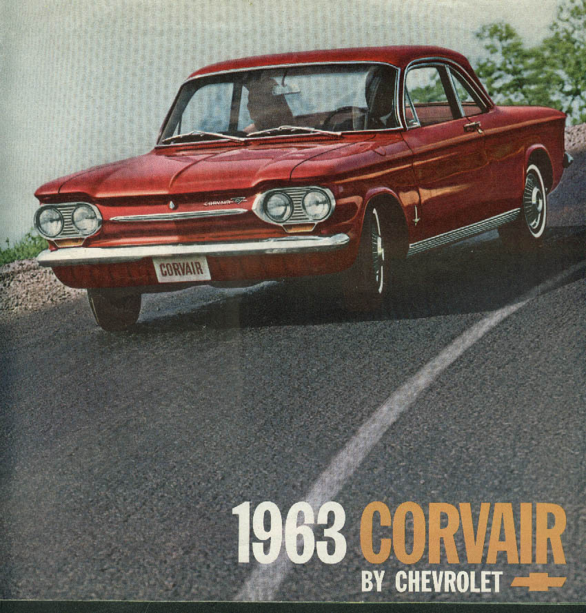 1963 Chevrolet Corvair & Greenbrier sales brochure R-1 revision 1