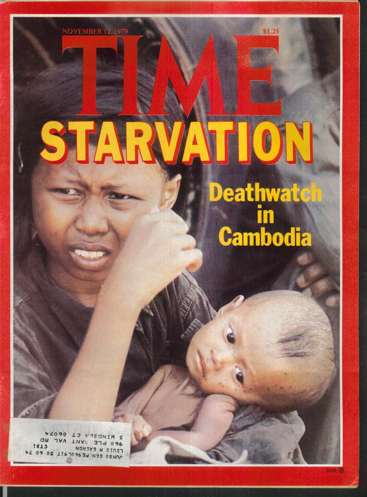 TIME Starvation in Cambodia Chrysler Jimmy Carter 11/12 1979