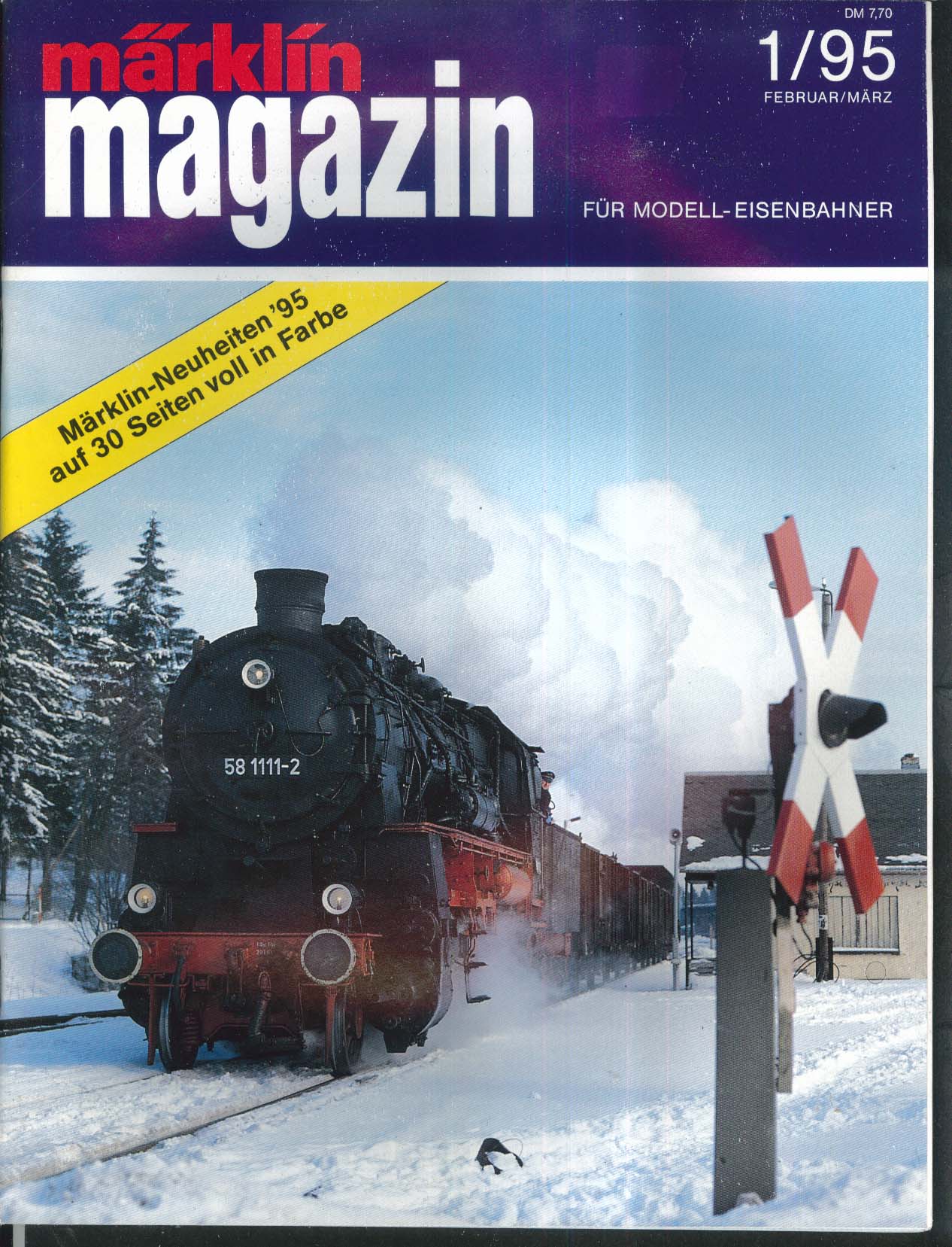 Marklin Magazin Modell-Eisenbahner German-language model train magazine ...