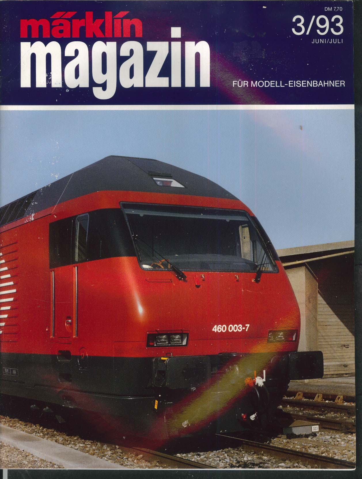 Marklin Magazin Modell-Eisenbahner German-language model train magazine ...