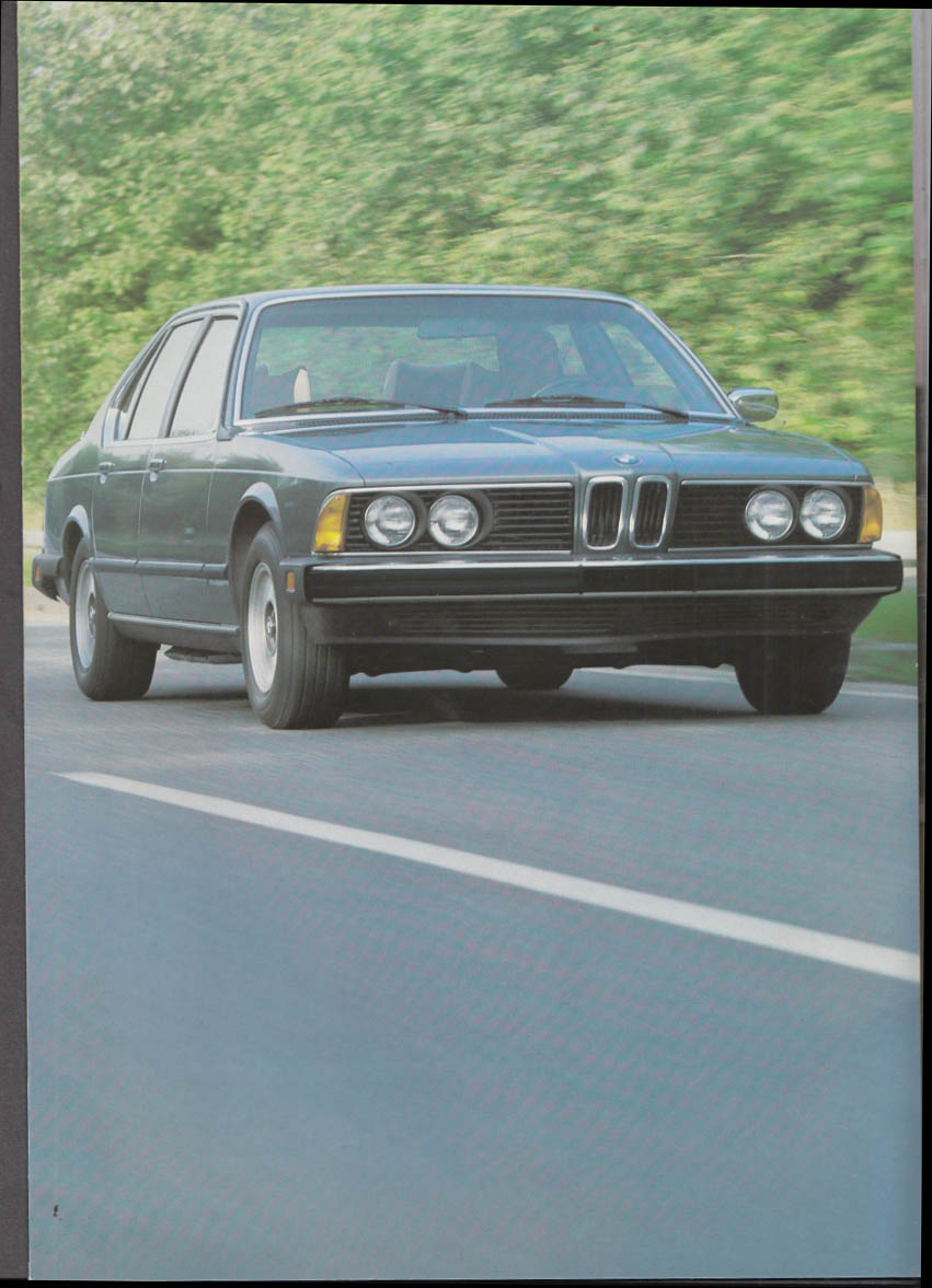 1980 BMW 733i sales brochure