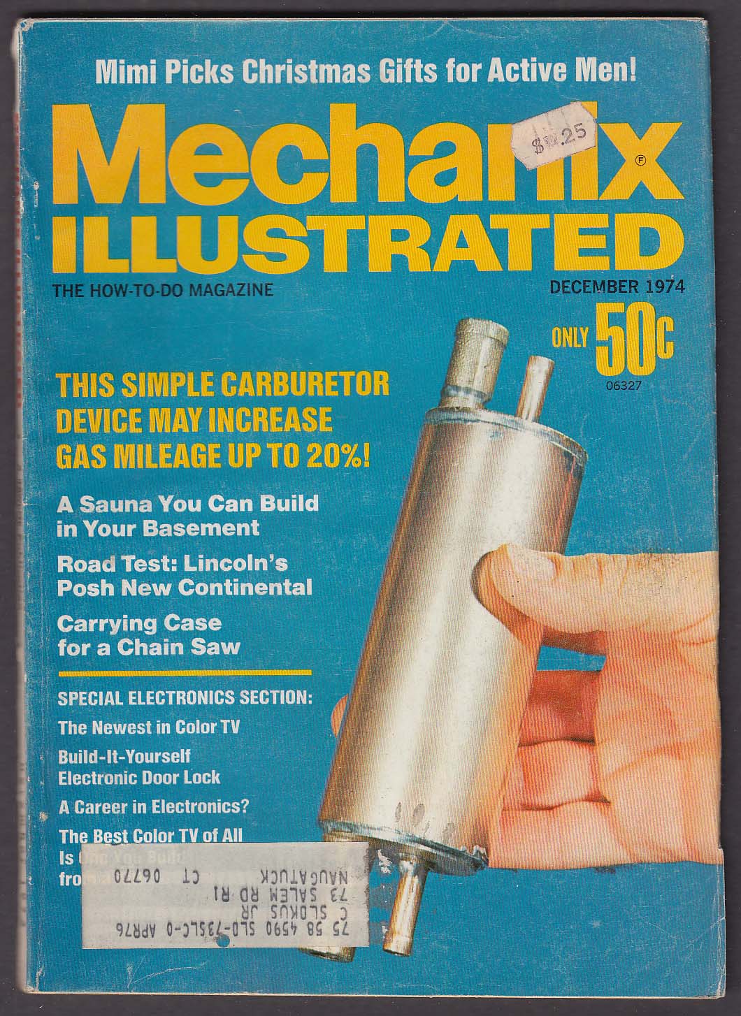 MECHANIX ILLUSTRATED 1975 Lincoln Continental road test carburetor ...