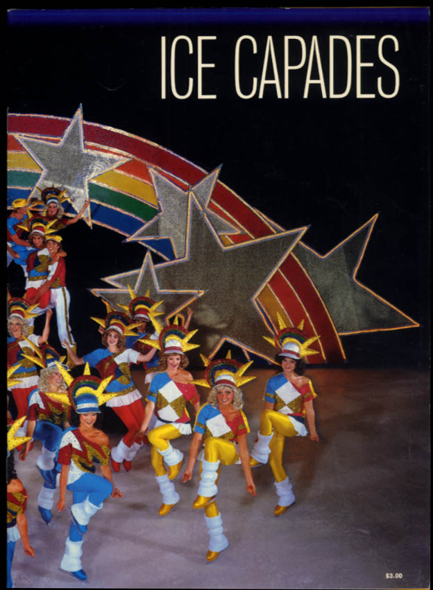 1984 Ice Capades souvenir program Snorks Ravel's Bolero Showbiz Journey