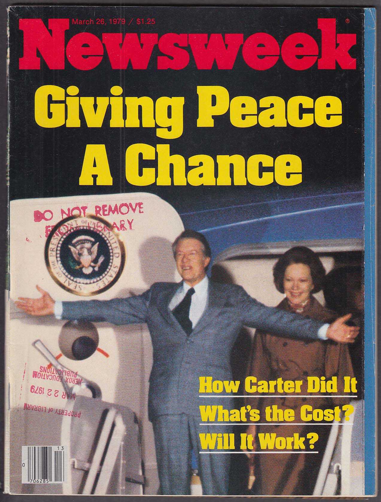 NEWSWEEK Jimmy Carter Kurt Thomas Jim Jones Jonestown Watergate ++ 3/26 ...