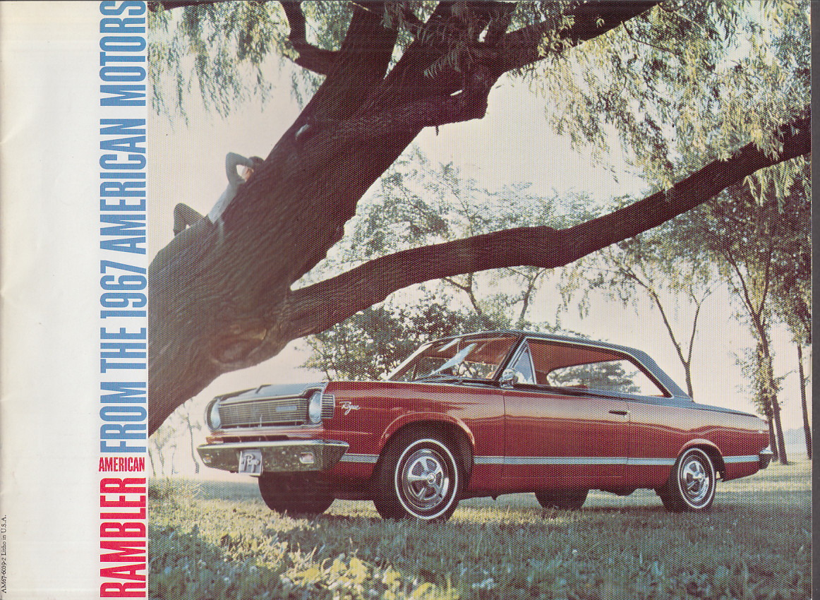 1967 American Motors AMC Rambler Rogue 440 220 & Rebel 550 770 Brochure