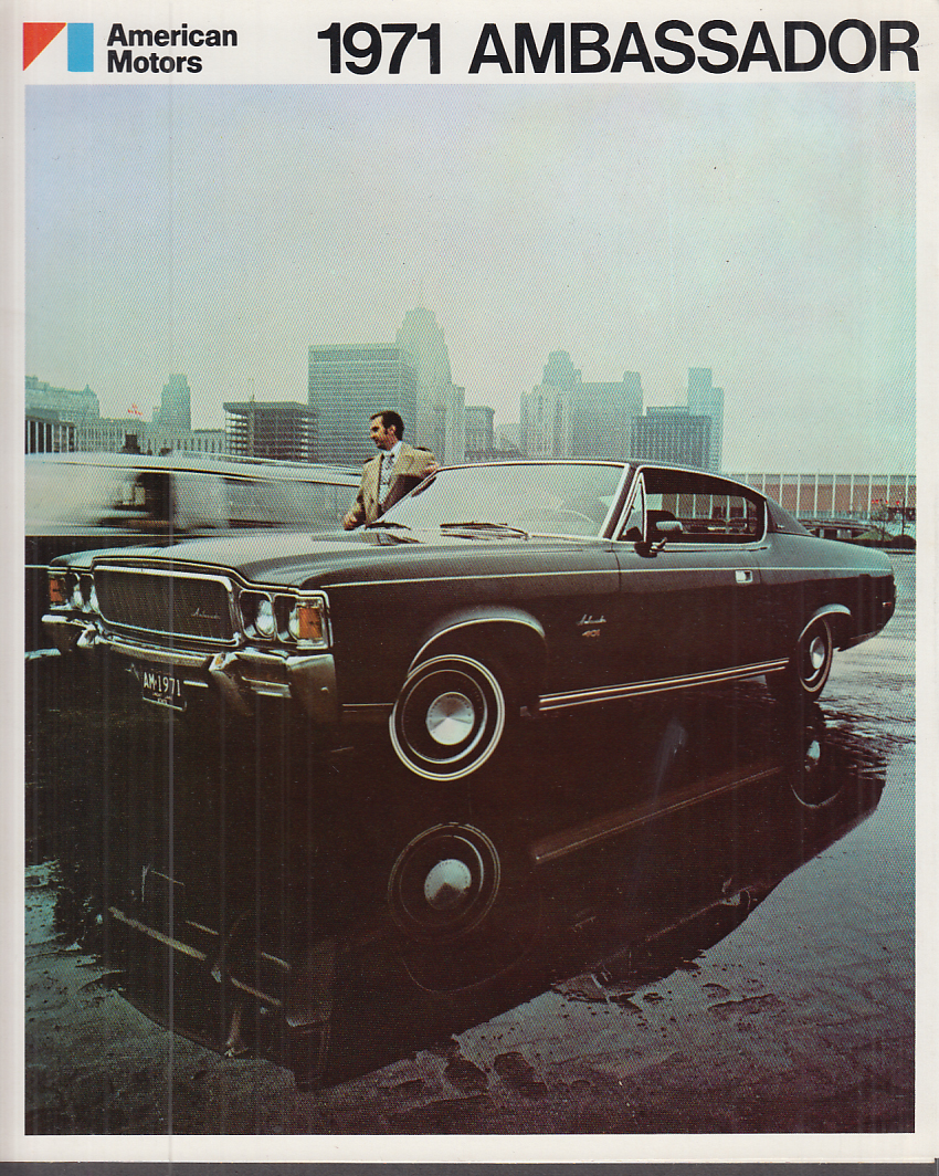 1971 American Motors Ambassador Spanish Export sales folder