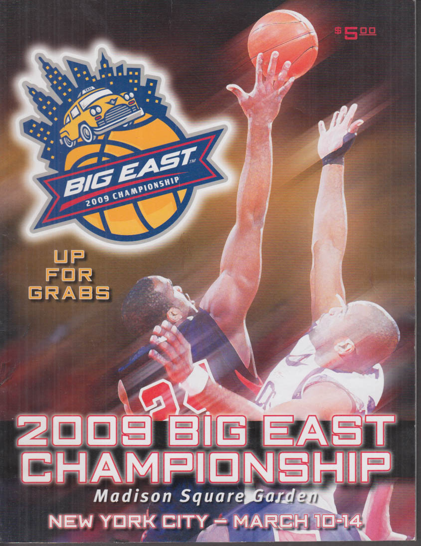 2009 Big East Basketball Championship Program