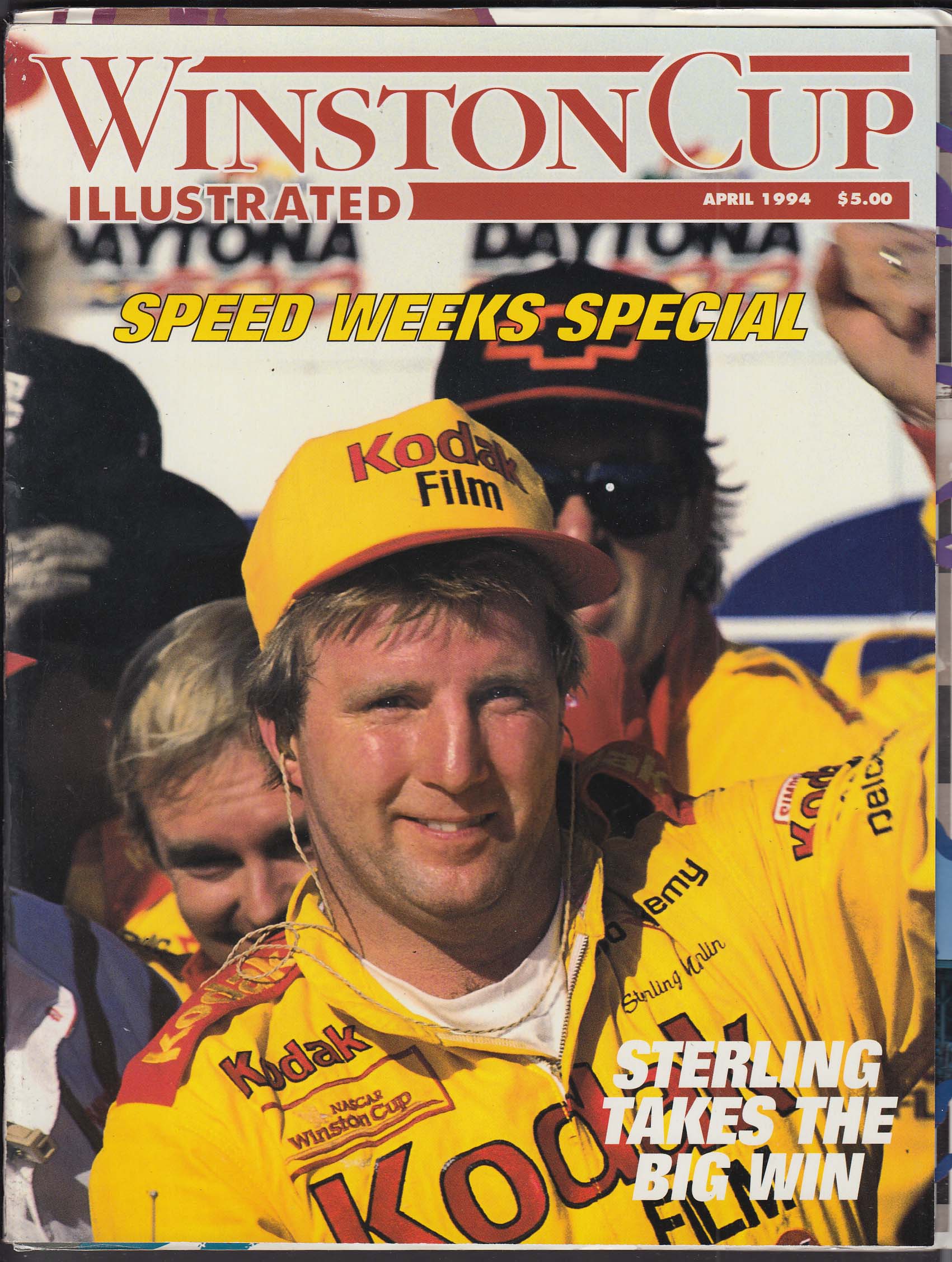 WINSTON CUP ILLUSTRATED Sterling Marlin Morgan Shepherd Loy Allen + 4 1994