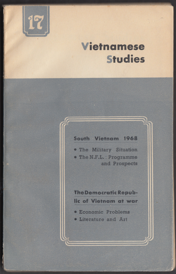 Vietnamese Studies #17 1968 US War Crimes; DRV in War Times