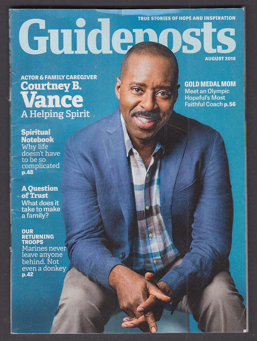 GUIDEPOSTS Courtney B Vance Angela Bassett + 8 2016