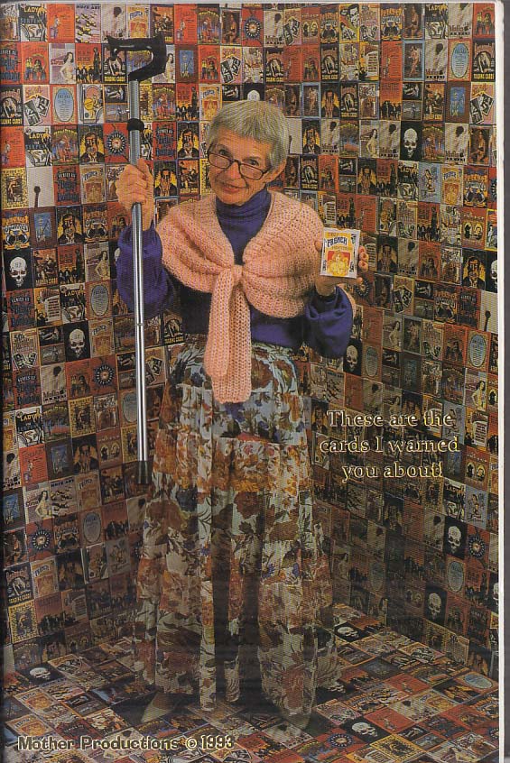 Mother Collector Card Catalog 12 1993 Betty Page zombies Nose art ...