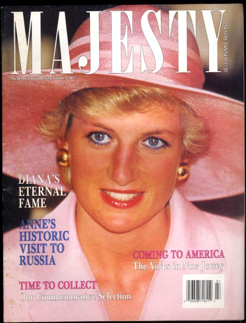 MAJESTY Vol 11 #7 Princess Diana Princess Anne Andrew & Sarah King Leka ...