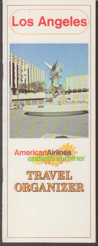 American Airlines Endless Summer Travel Organizer: Los Angeles 1972