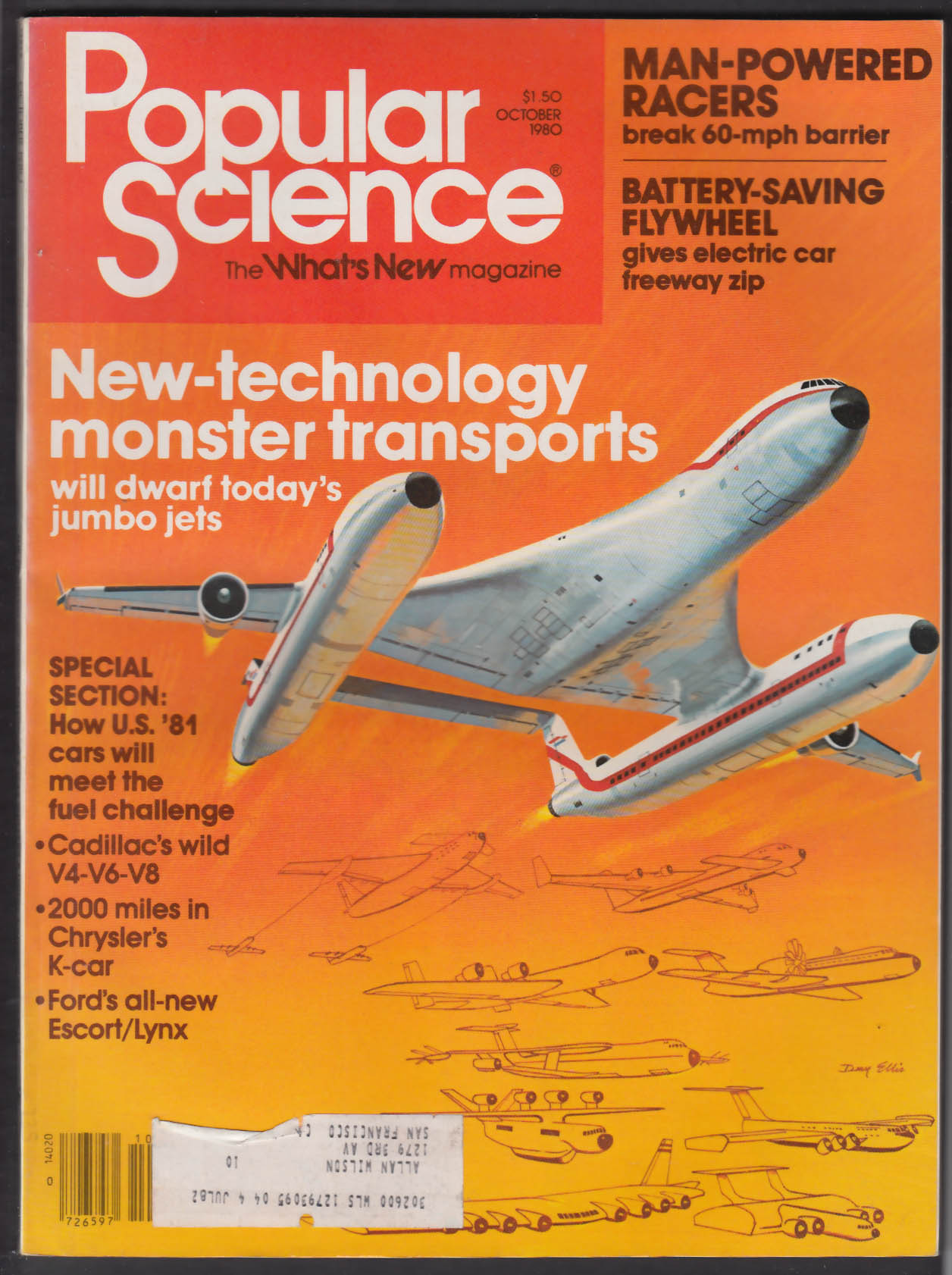 POPULAR SCIENCE Plymouth Reliant K-car Escort Lynx Mazda GLC 10 1980