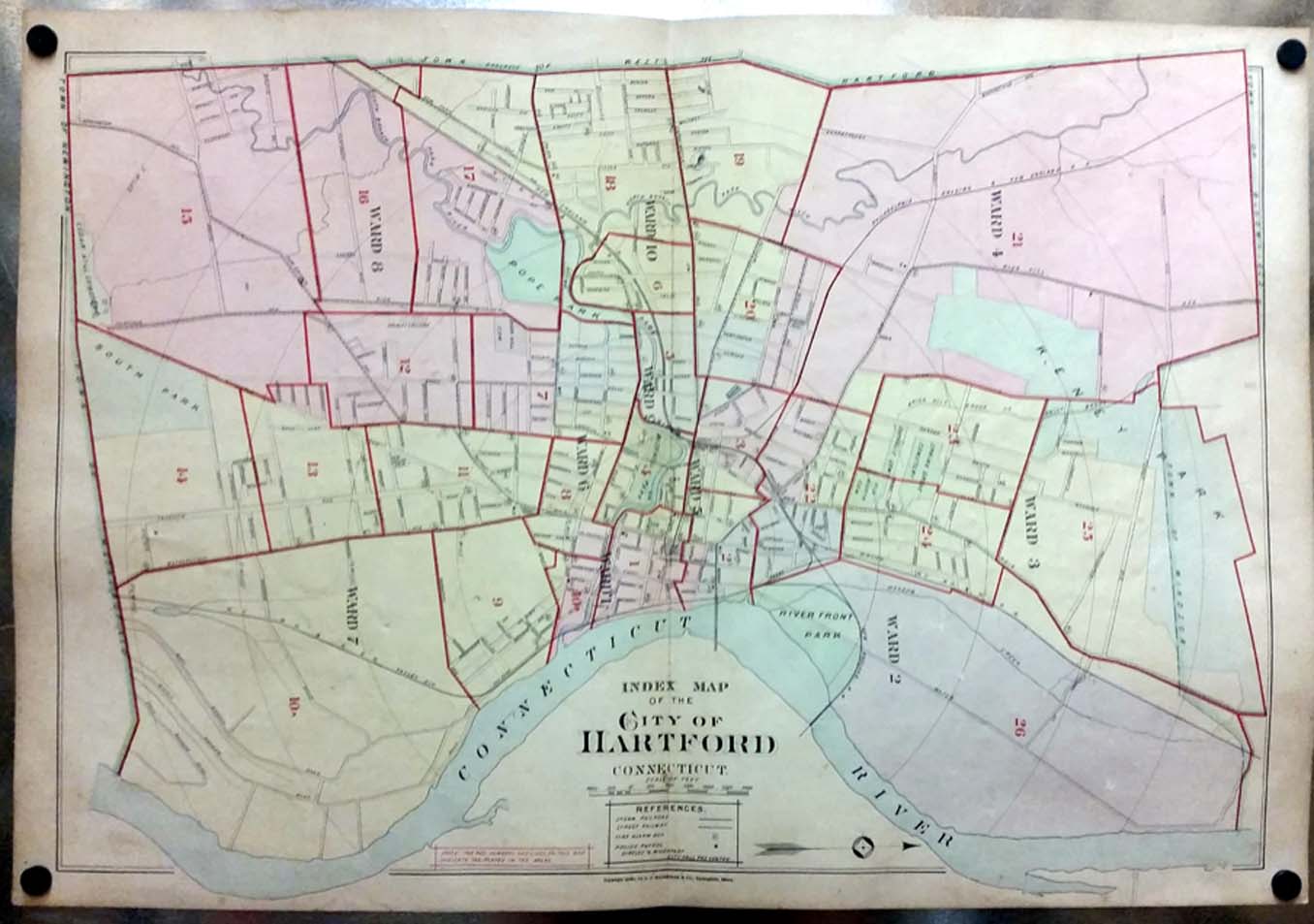 Map Of Hartford County Ct - World Map