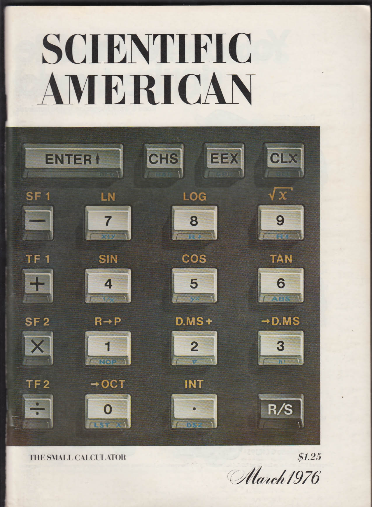 SCIENTIFIC AMERICAN Electronic Calculator; Universe Expands Forever? 3 1976