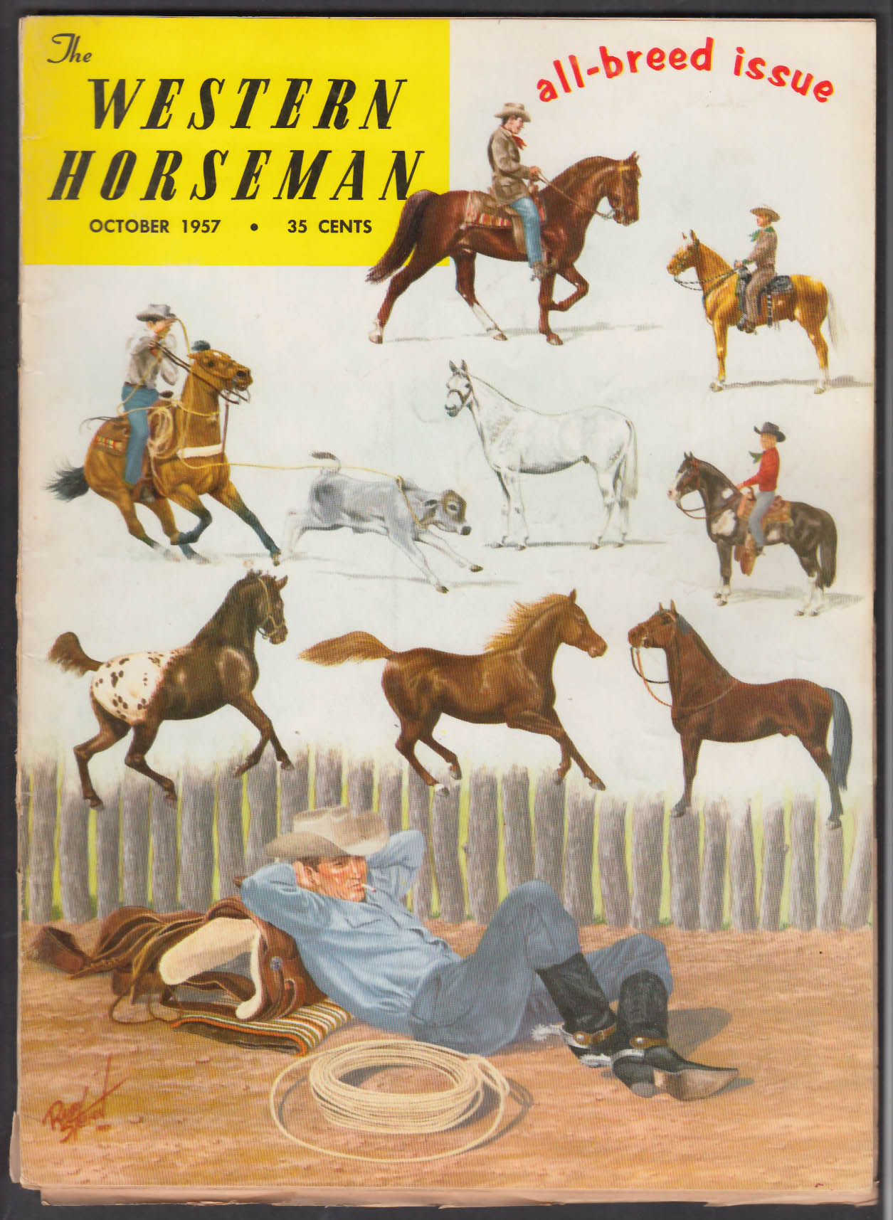 WESTERN HORSEMAN Quarter Horse Racing Morgan Horse Tennessee Arab ++ 10 ...